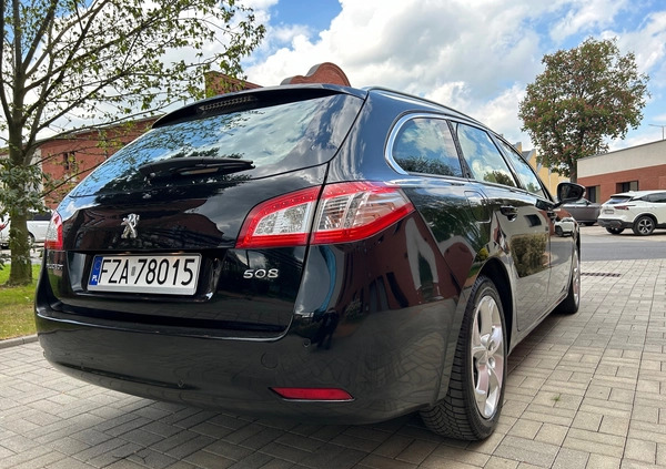 Peugeot 508 cena 37900 przebieg: 138000, rok produkcji 2015 z Żary małe 277